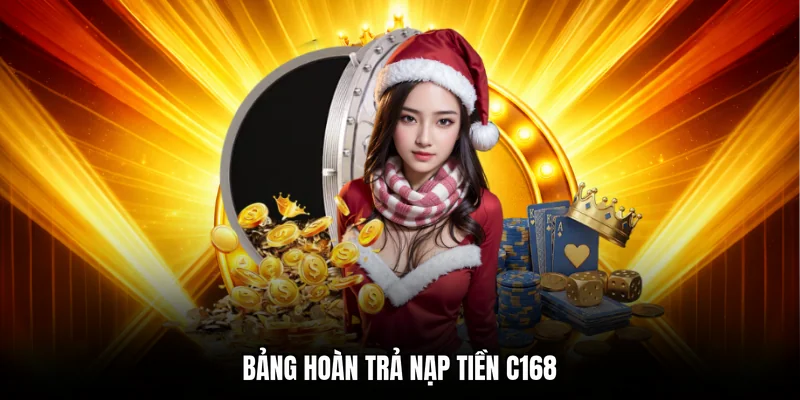 Bảng hoàn trả nạp tiền C168