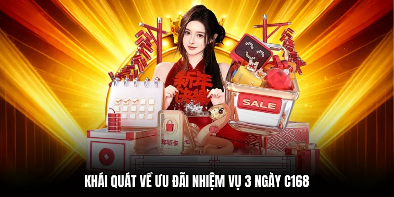 Khái quát về ưu đãi nhiệm vụ 3 ngày C168