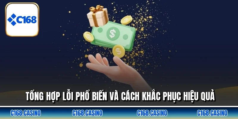 Tổng hợp lỗi phổ biến và cách khắc phục hiệu quả